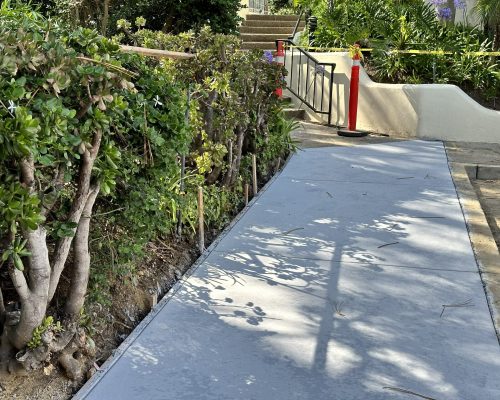 ADA sidewalk requirements, concrete repair replacement services in san diego.